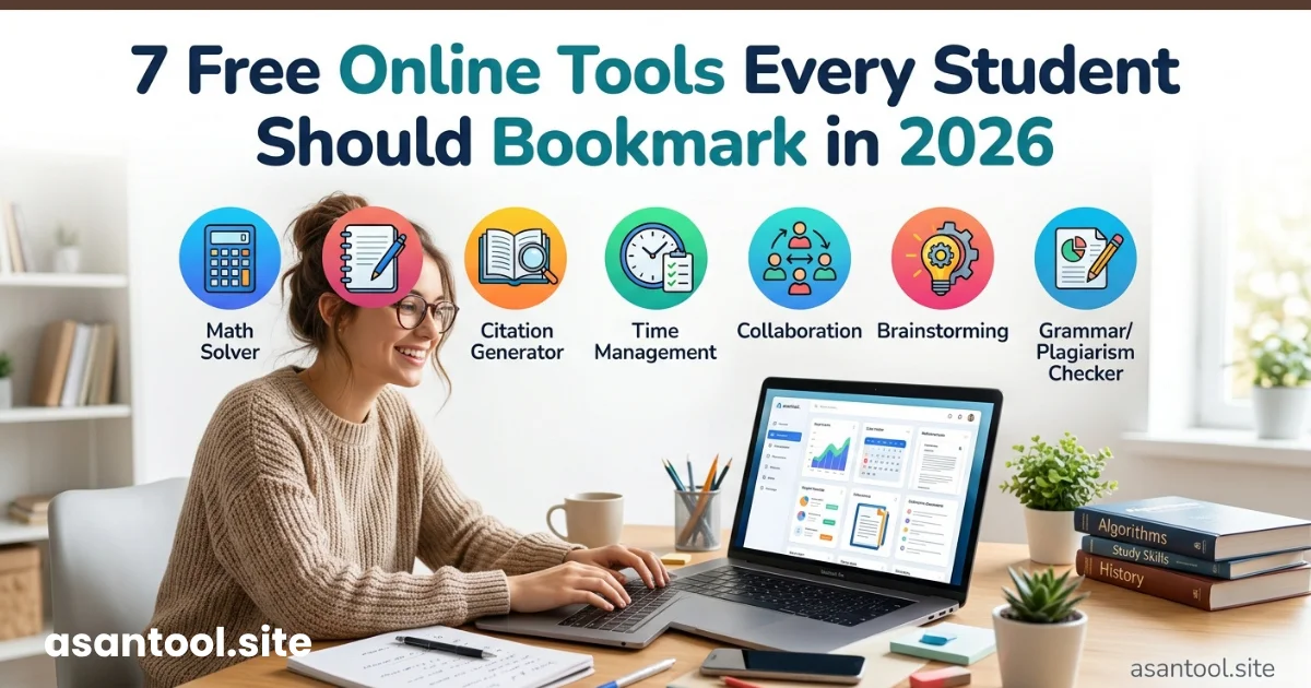 7 Free Online Tools Every Student Should Bookmark in 2026