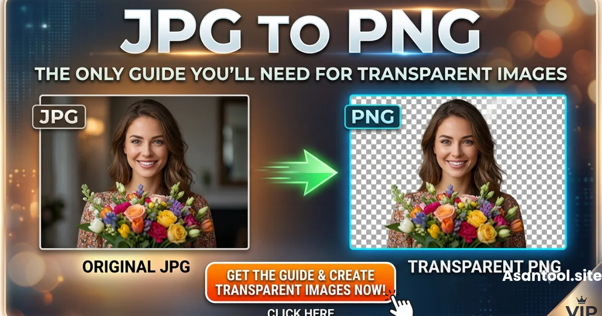 JPG to PNG: The Only Guide You'll Need for Transparent Images