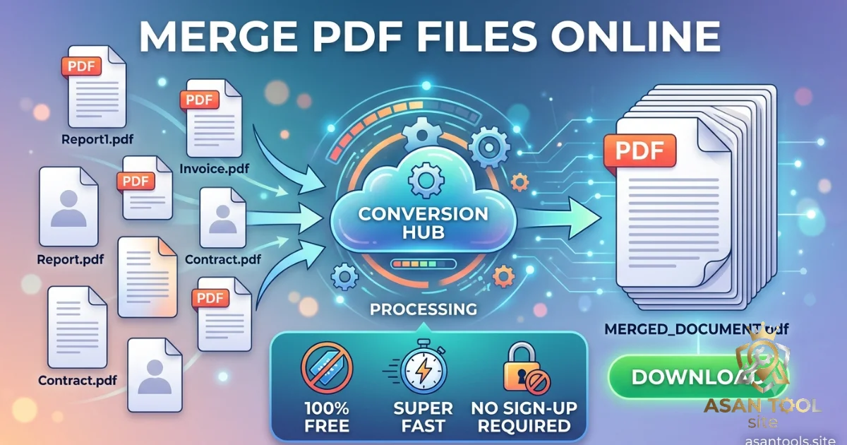 Merge PDF Files Online Free
