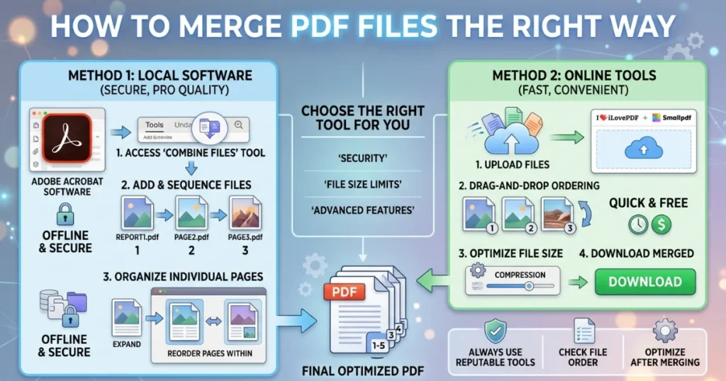 How to Merge PDF Files the Right Way