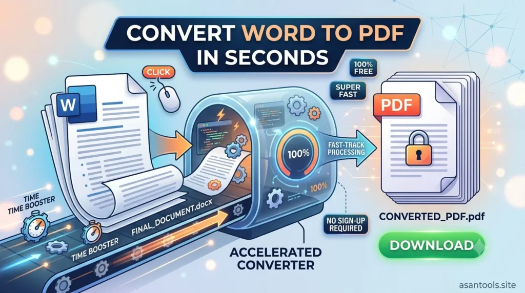 Convert Word to PDF in Seconds