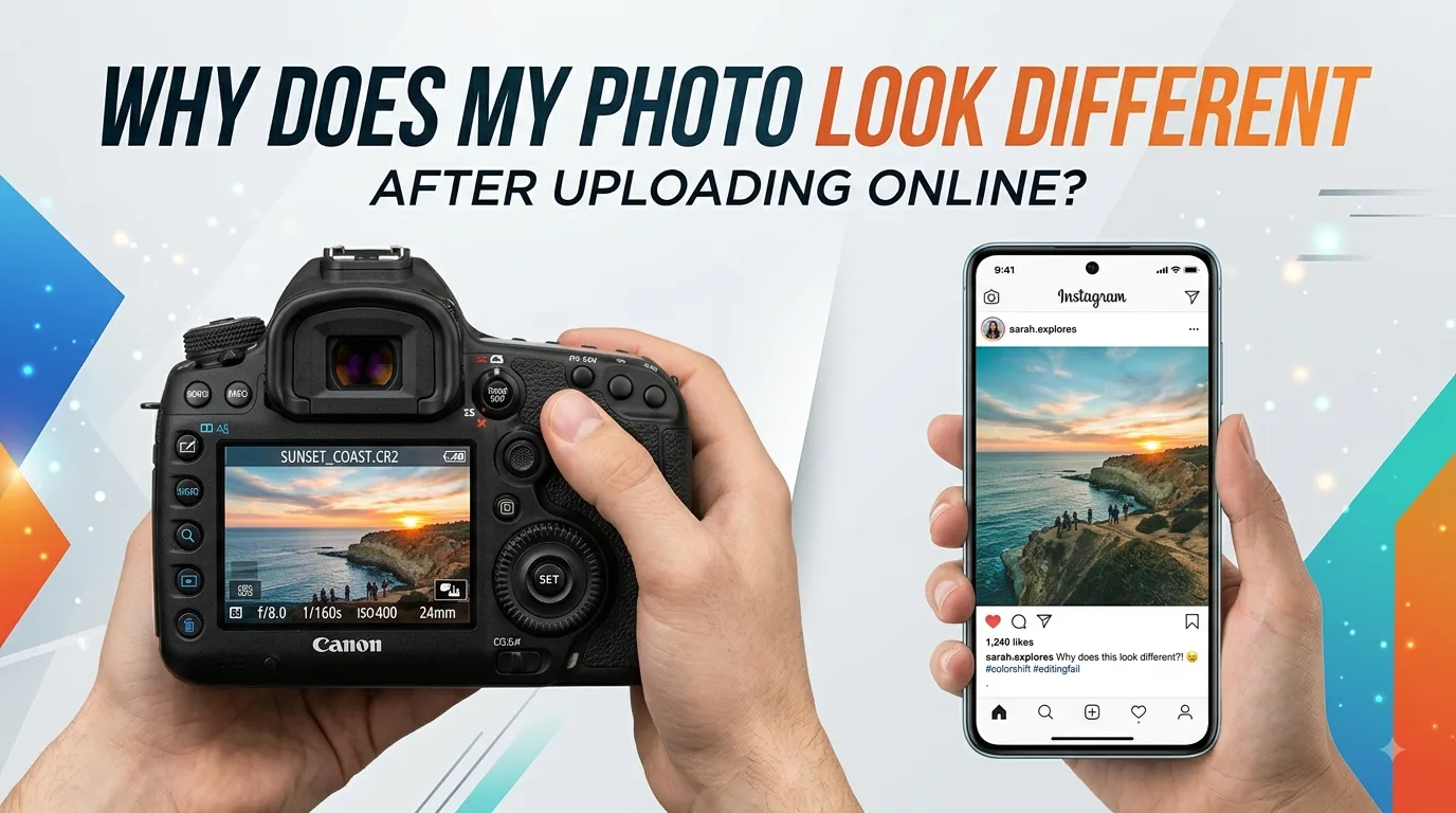 Why Does My Photo Look Different After Uploading Online?