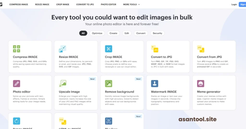 iLoveIMG: Best for Basic, Fast Tasks
