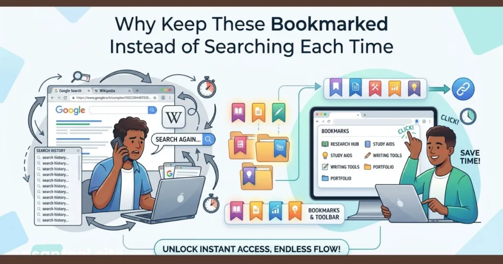 Why Keep These Bookmarked Instead of Searching Each Time