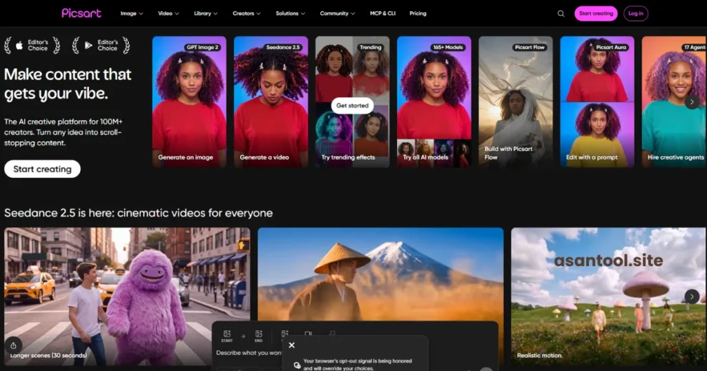 Picsart: Best for Social-Media-Style Creative Edits