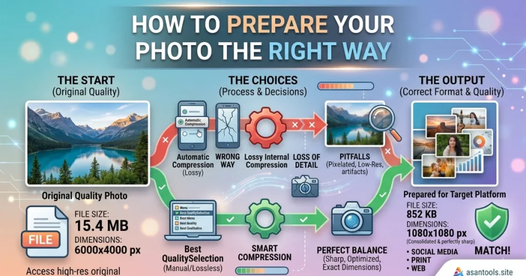 How to Prepare Your Photo the Right Way