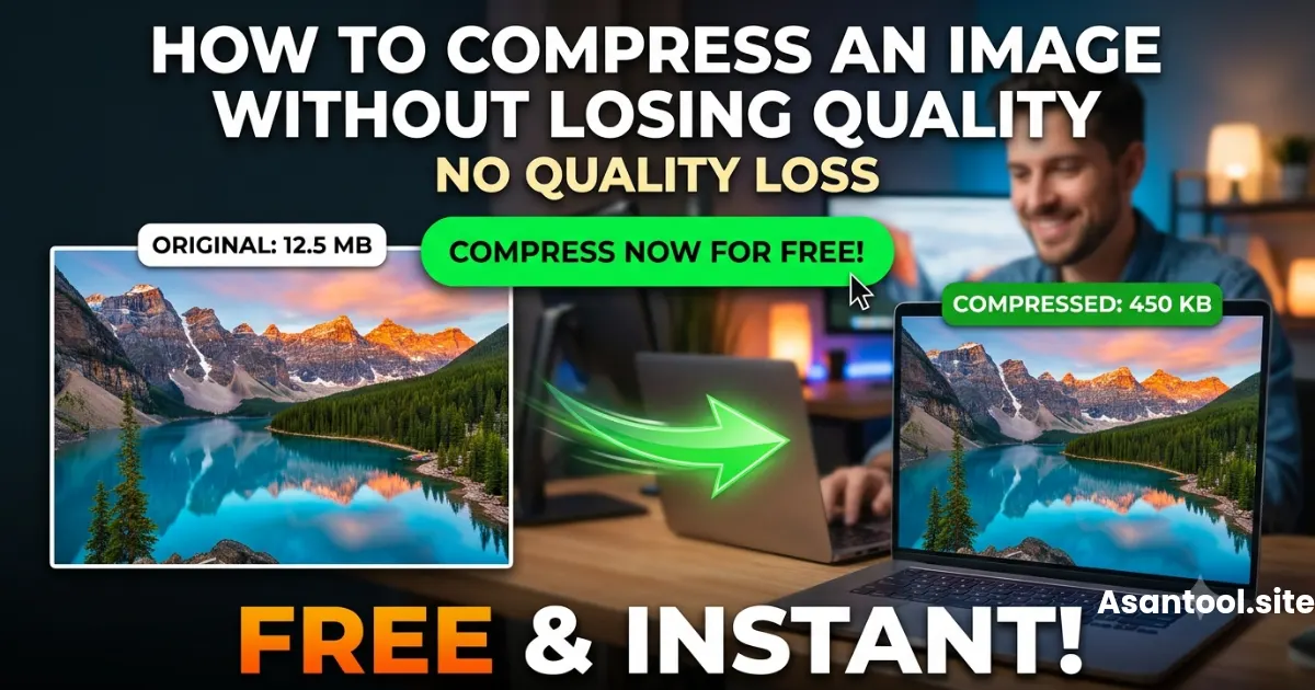 How to Compress an Image Without Losing Quality (Free & Instant)