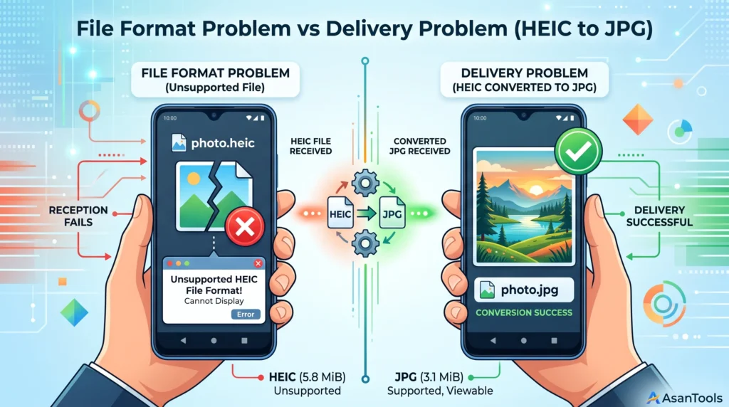 If It's a File Format Problem, Not a Delivery Problem