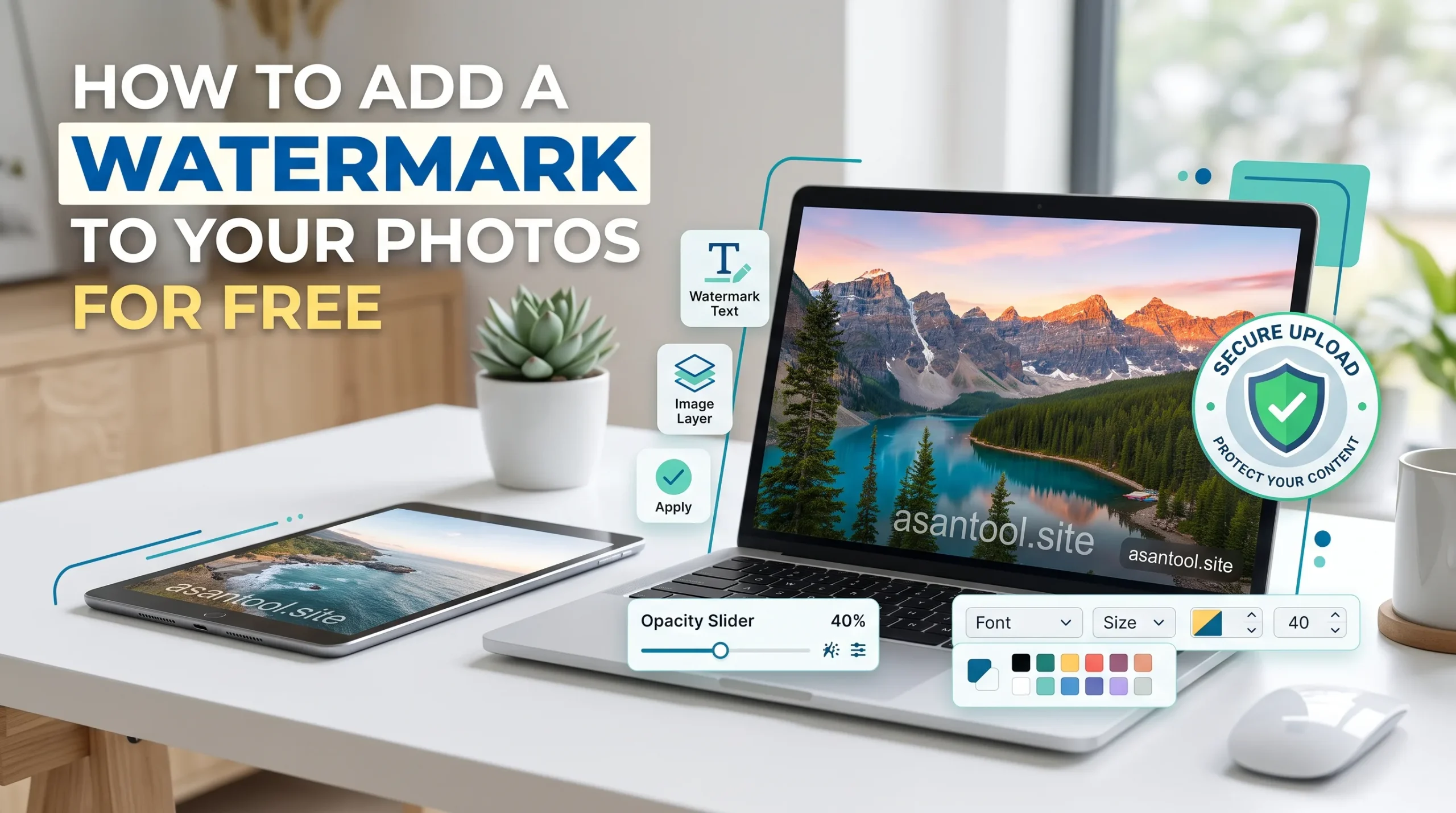 How to Add a Watermark to Your Photos for Free