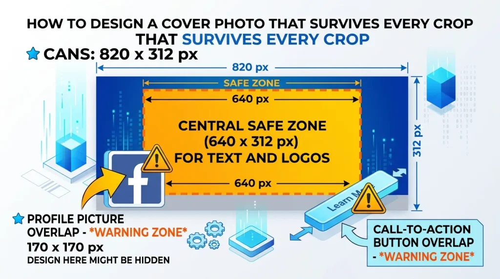 How to Design a Cover Photo That Survives Every Crop