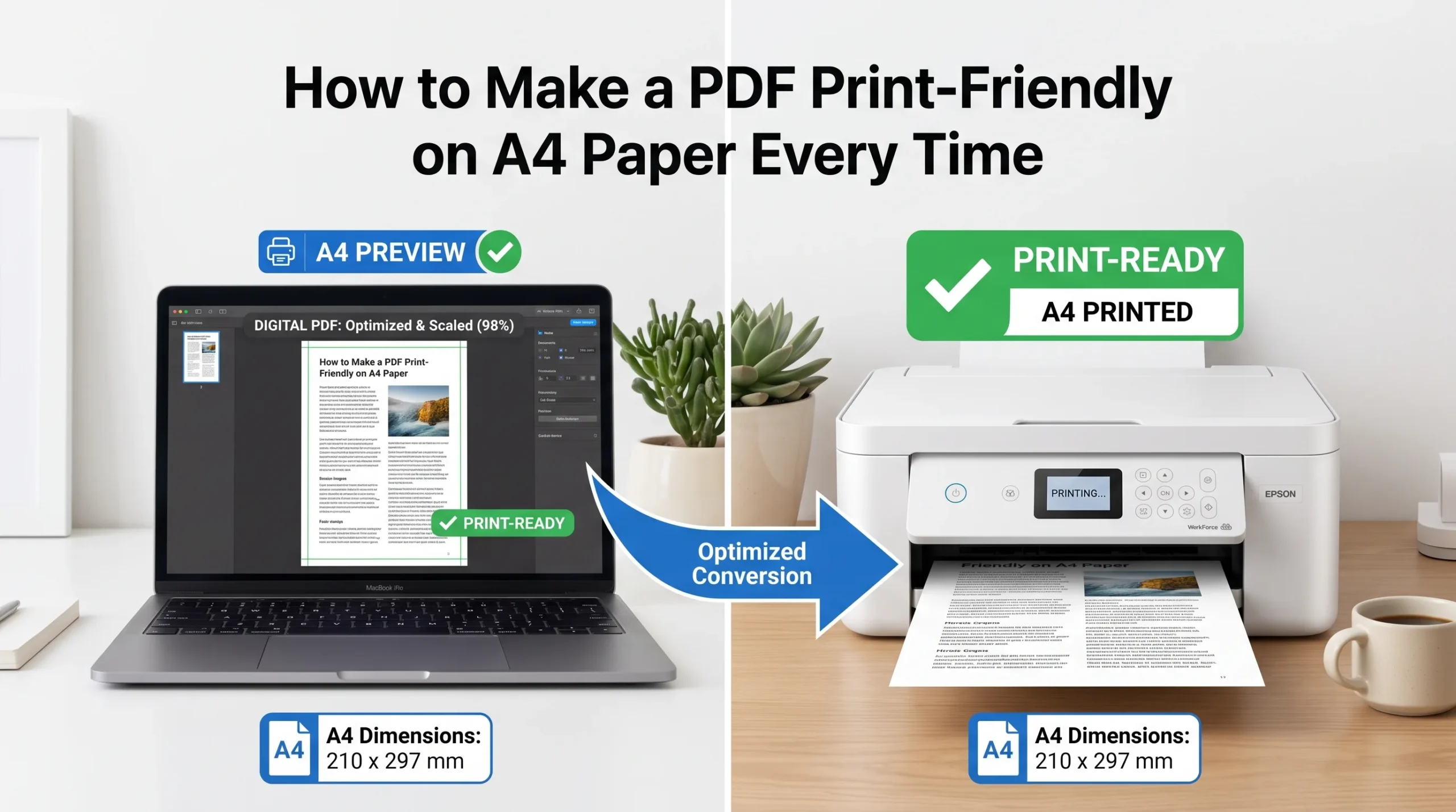 How to Make a PDF Print-Friendly on A4 Paper Every Time