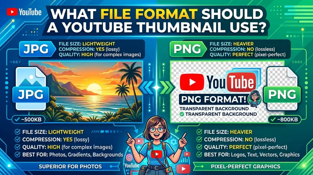 What File Format Should a YouTube Thumbnail Use