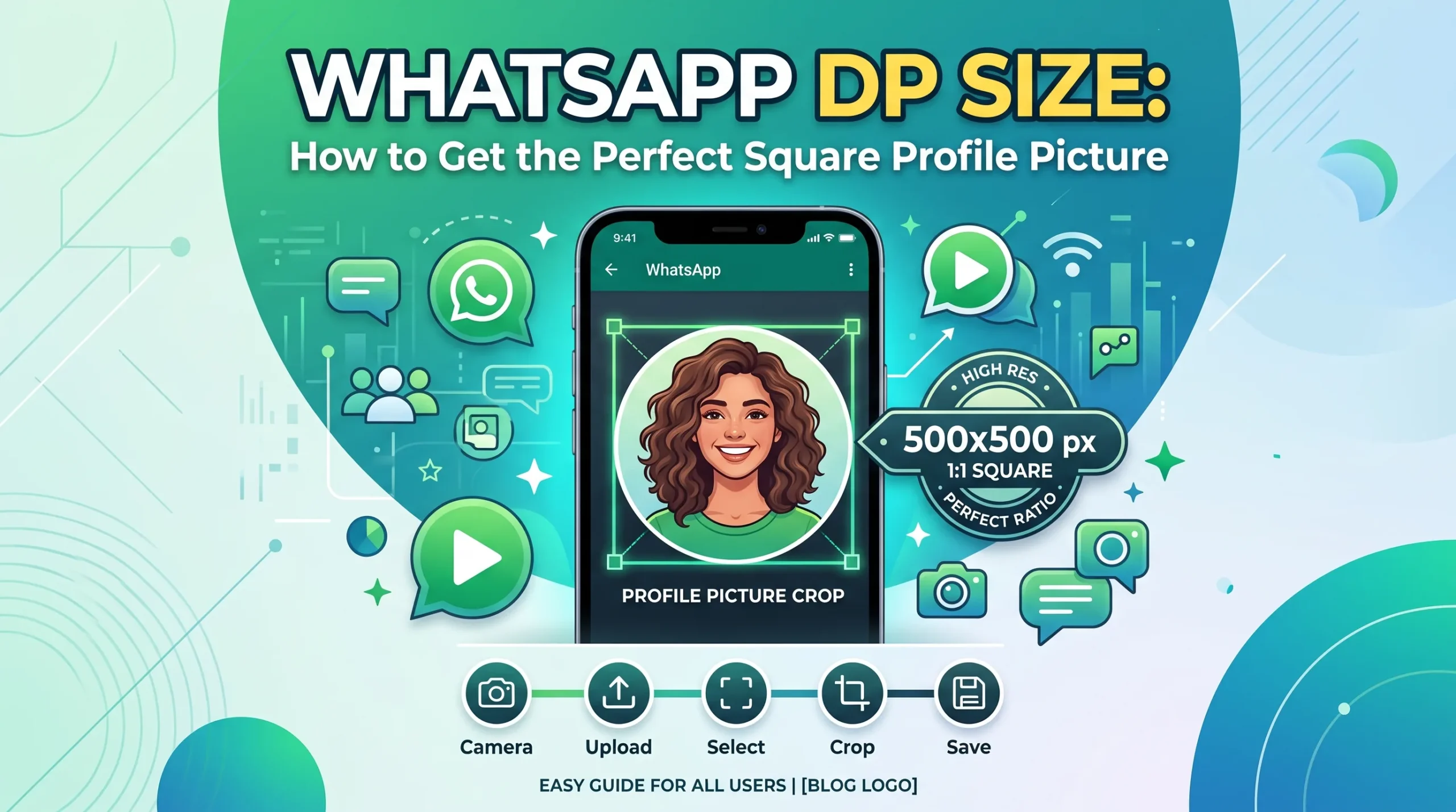 WhatsApp DP Size: How to Get the Perfect Square Profile Picture